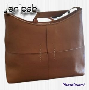 Vintage Guess 90's Genuine Leather Tan Purse